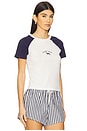 view 2 of 4 x REVOLVE East Coast Baseball Tee in Navy