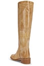 view 3 of 5 Ann Gaucho With Western Stitching Boot in Light Tan Escovado