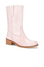 view 2 of 5 Julia Gaucho Boot in Pink Escovado