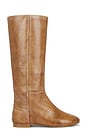 view 1 of 5 Nadine High Boot in Dark Tan