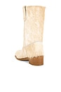 view 3 of 5 Julia Fur Gaucho Boot in Beige Shades