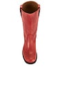 view 4 of 5 Julia Gaucho Boot in Mudy Red