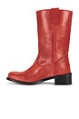 view 5 of 5 Julia Gaucho Boot in Mudy Red