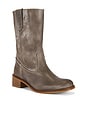 view 2 of 5 BOTA JULIA GAUCHO BOOT in Concrete Grey