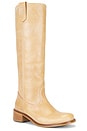 view 2 of 5 Ann Gaucho Boot in Light Tan