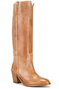 view 2 of 5 Janie Boot in Dark Tan