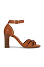view 1 of 5 Sasha Sandal in Dark Tan