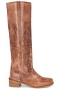 view 1 of 5 BOTTINES ANN WESTERN STITCH GAUCHO in Cognac