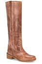 view 2 of 5 BOTTINES ANN WESTERN STITCH GAUCHO in Cognac