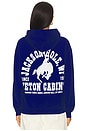 view 3 of 4 Buckin Hoodie in Blue