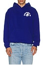 view 3 of 4 Buckin Hoodie in Blue