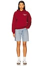 view 4 of 4 Brand Hoodie in Red