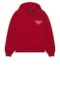 view 1 of 4 Brand Hoodie in Red