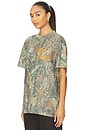 view 3 of 4 Retro Address Tee in Camouflage