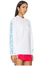 view 4 of 6 Trailblazer Long Sleeve Tee in White