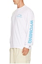 view 5 of 6 Trailblazer Long Sleeve Tee in White