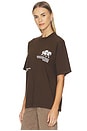 view 2 of 4 Shop Tee in Brown