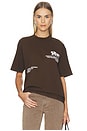 view 4 of 4 Shop Tee in Brown