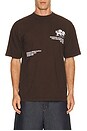 view 2 of 4 Shop Tee in Brown