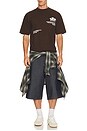 view 4 of 4 Shop Tee in Brown