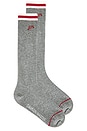 view 1 of 2 HIGH KNEE 양말 in Grey