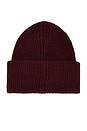 view 2 of 2 BONNET DM LOGO in Burgundy