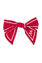 view 1 of 2 Sailor Bow Clip in Red