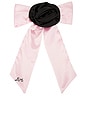 view 1 of 2 Rosette Bow Clip in Pink