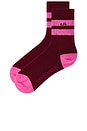 view 2 of 2 Calf Length Socks in Red