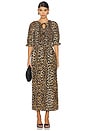 view 1 of 3 Bluebelle Midi Dress in Leopard