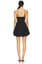 view 3 of 4 Penelope Bubble Mini Dress in Black