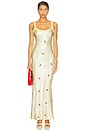 view 1 of 3 Simone Slip Midi Dress in Butter Yellow