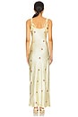 view 3 of 3 Simone Slip Midi Dress in Butter Yellow