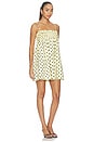 view 2 of 3 Lilo Mini Dress in Butter Spot