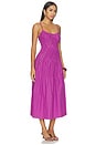 view 2 of 3 Lyra Midi Dress in Magenta
