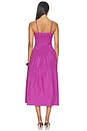 view 3 of 3 Lyra Midi Dress in Magenta