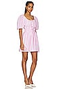 view 2 of 3 ROBE COURTE AMELIE in Pink Stripe Mix