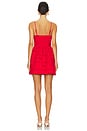 view 3 of 4 Penelope Broderie Mini Dress in Red