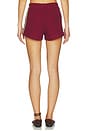 view 4 of 6 Rylee Waffle Short in Burgundy