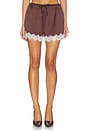 view 1 of 6 Charis Short in Chocolate