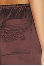 view 6 of 6 Charis Short in Chocolate