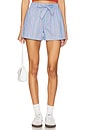 view 1 of 6 Krissy PJ Boxer in Bold Blue Stripe