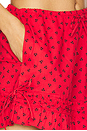 view 6 of 6 Mafalda Frilly Tie Boxer Shorts in Red Cherry