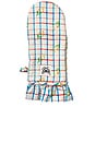 view 1 of 2 LUVA DE FORNO SINGLE OVEN MITT in Tulip Check