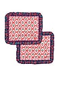 view 1 of 3 Set Of 2 Placemat in Pink Cherry