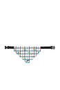 view 1 of 2 Pet Neckerchief in Tulip Check