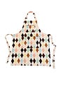view 1 of 2 DELANTAL SCALLOP APRON in Harlequin