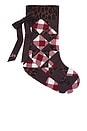 view 1 of 1 Xmas Stocking in Leopard Patchwork