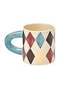 view 1 of 3 Chubby Mug in Harlequin