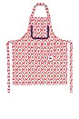 view 1 of 3 Valerie Apron in Pink Cherry